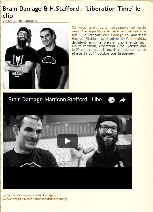 rencontre reggae