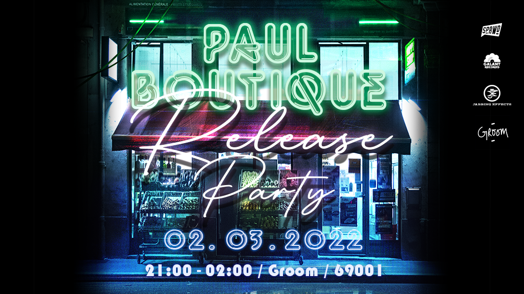 paul boutique, release party, concert, groom