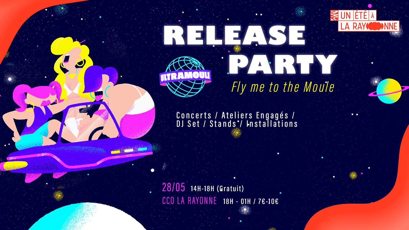 Ultramoule, release party, cco, 28 mai, le retour