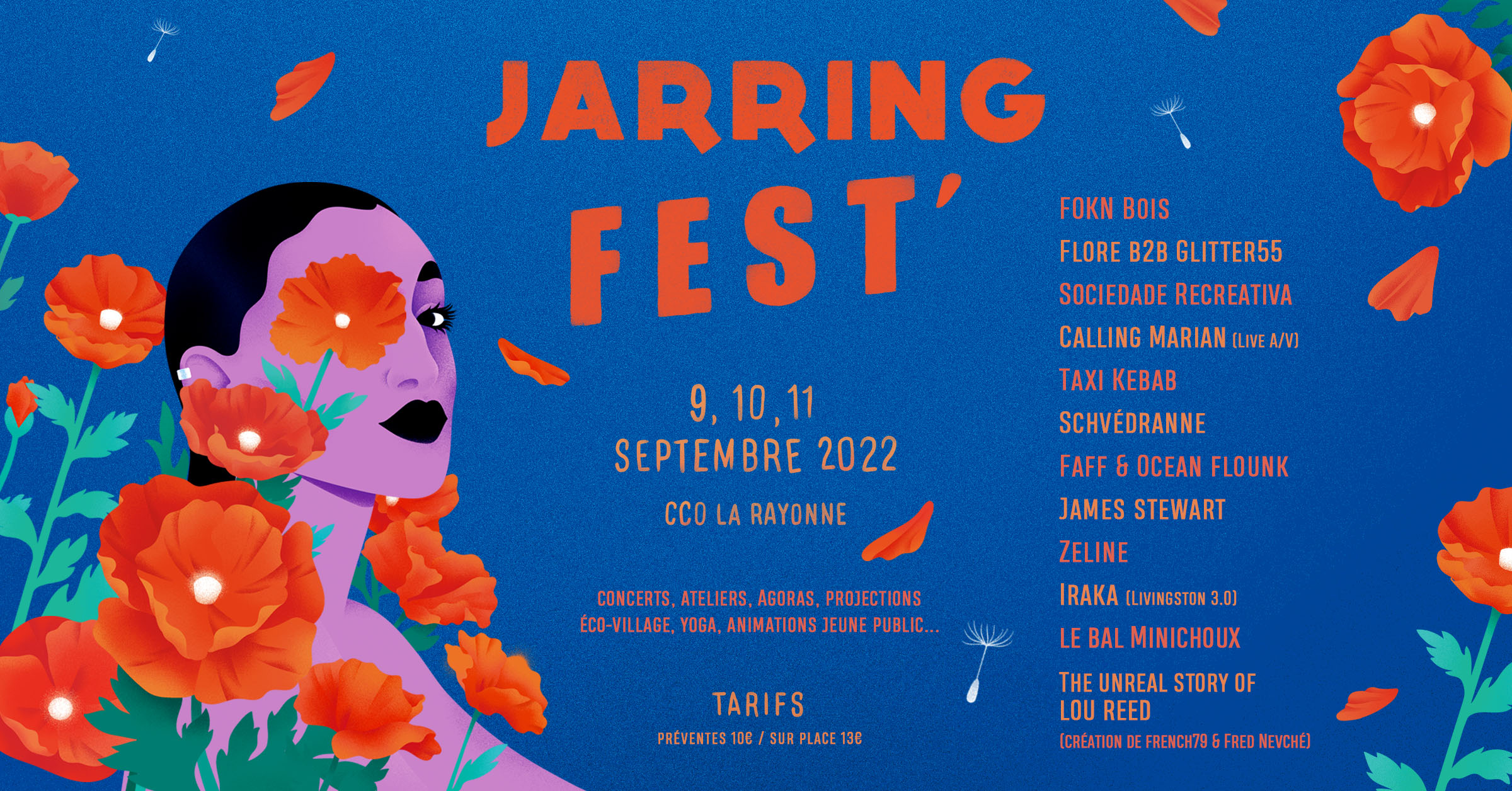 Jarring Fest' 2022, Cco la rayonne, festival de musique, lyon