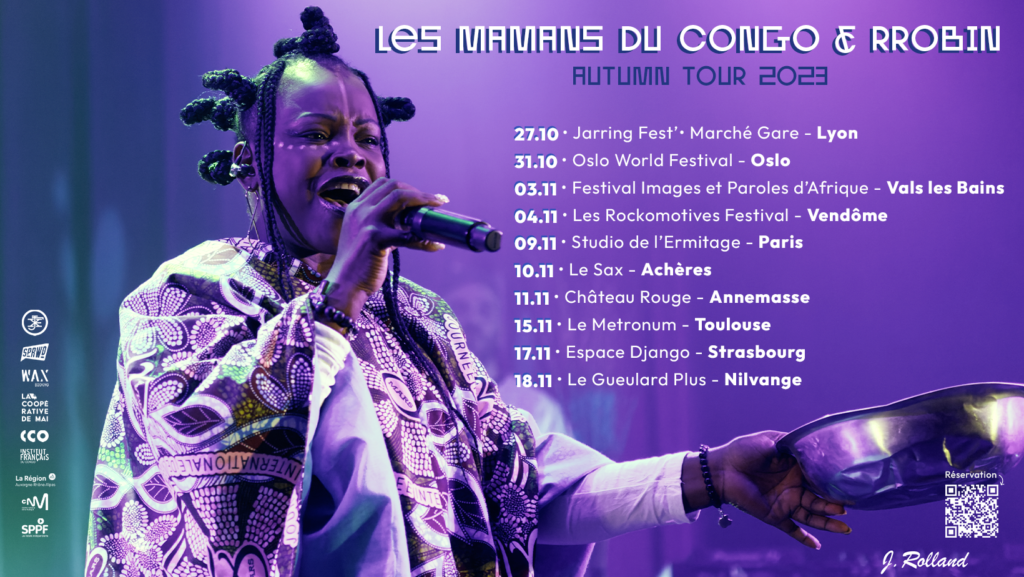 Jarring Effects, Les Mamans du Congo, Rrobin, Ya Mizolé, Les Mamans du Congo & Rrobin, tour, tournée, SPRWD Agency