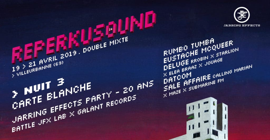 Reperkusound invite Jarring Effects – Stage Invaders !!!