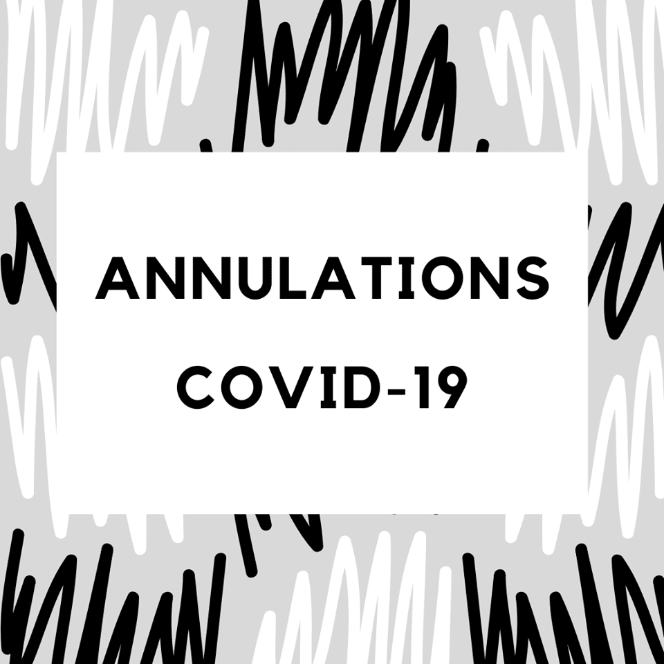 Suspension des concerts #covid19