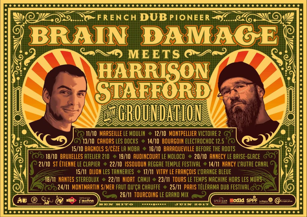 BRAIN DAMAGE Meets HARRISON STAFFORD !