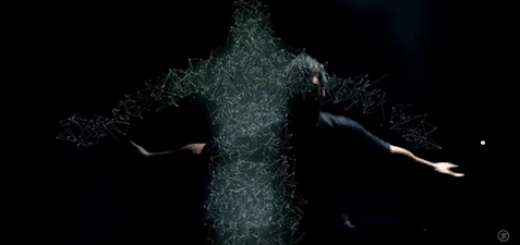 MAT3R DOLOROSA  : Un ballet de particules dans son nouveau clip Retroaction !
