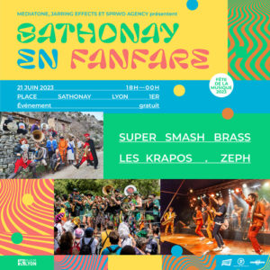Sathonay en Fanfare, Fête de la Musique, SPRWD, Jarring Effects