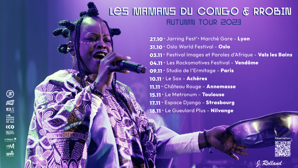 Jarring Effects, Les Mamans du Congo, Rrobin, Ya Mizolé, Les Mamans du Congo & Rrobin, tour, tournée, SPRWD Agency