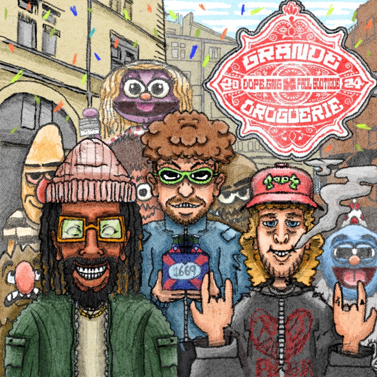 Paul Boutique, Dope.Gng, Grande Droguerie, Yeux Grands, Jarring Effects, Galant Records