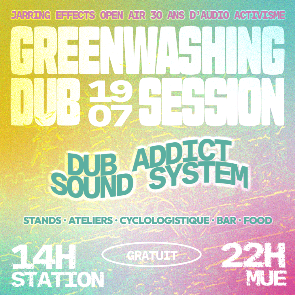 Open air dub le samedi 19 juillet à Lyon